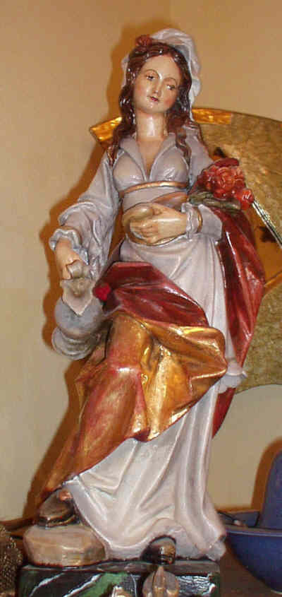 Statue: heilige Elisabeth